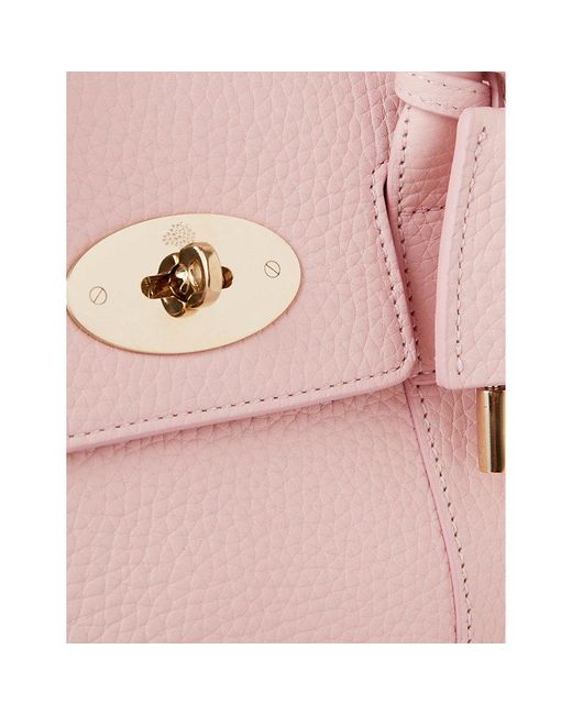 Mulberry Pink Bayswater Small Leather Top-handle Bag