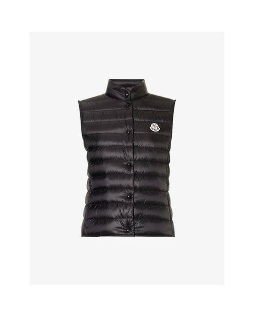 Moncler Black Liane Quilted Down Gilet