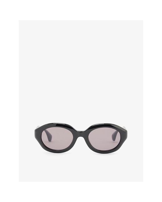 Vivienne Westwood Multicolor Vw5024 Zephyr Oval-frame Acetate Sunglasses