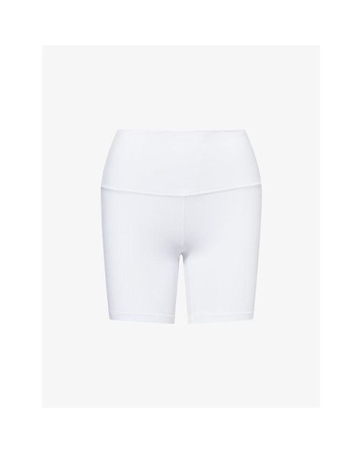 lululemon athletica White Align High-Rise Gym Shorts