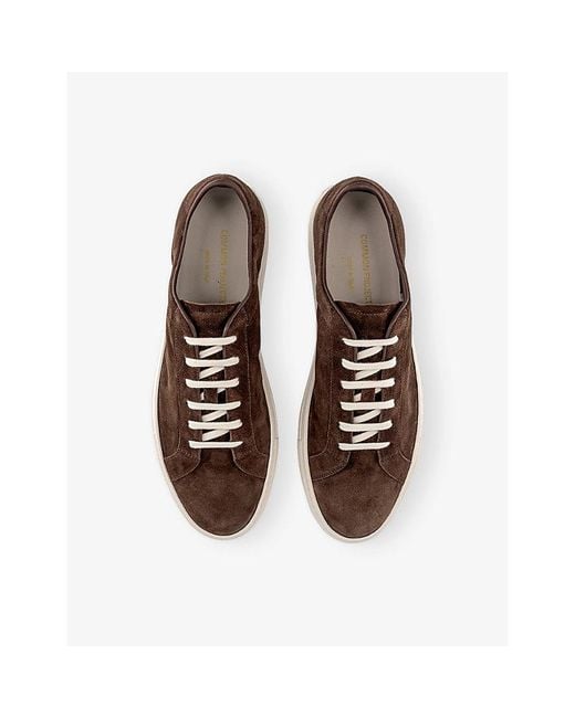 Common Projects Brown Achilles Premium Suede Trainers for men
