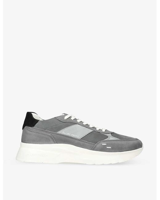 Filling Pieces Multicolor Jet Runner Leather Low-top Trainers for men