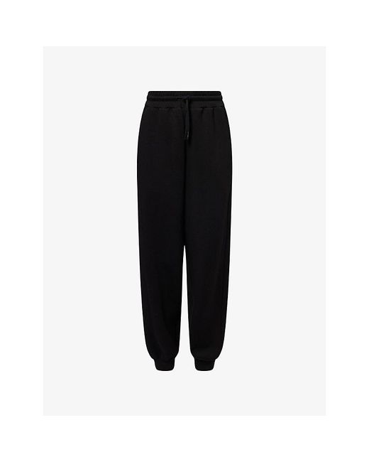 Now You Live Black Uppingham Relaxed-Fit Modal-Blend Jogging Bottoms