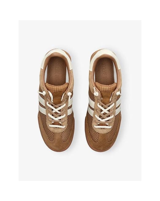 Steve Madden Natural Verdict Suede Trainers