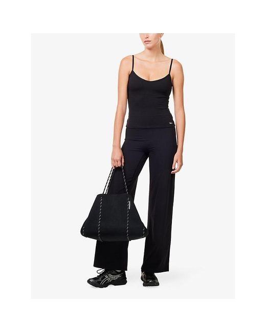 WE Are Tala Black Dayflex Wide-Leg Yoga Leggings