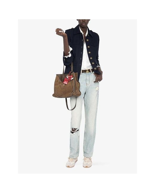Zadig & Voltaire Blue Veraman Blazer