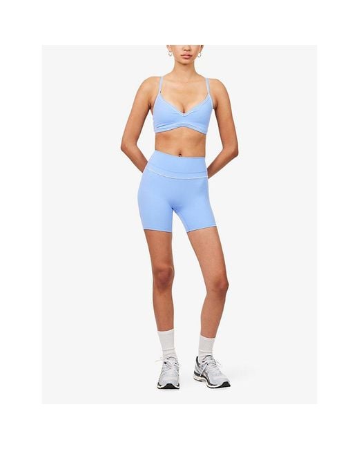 WE Are Tala Blue Dayflex Contrast Sweetheart Sports Bra