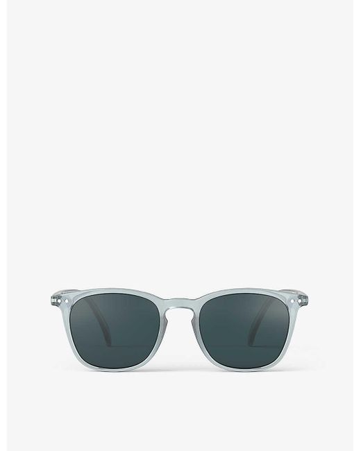 Izipizi Blue #e Square-frame Polycarbonate Sunglasses