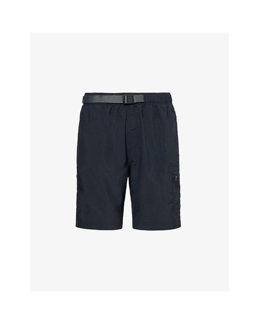 Columbia Blue Mountaindale Integrated-belt Shell Shorts for men