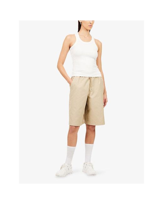 On Shoes White Zendaya X All-Day Ribbed Limited Editi Jersey Tank Top