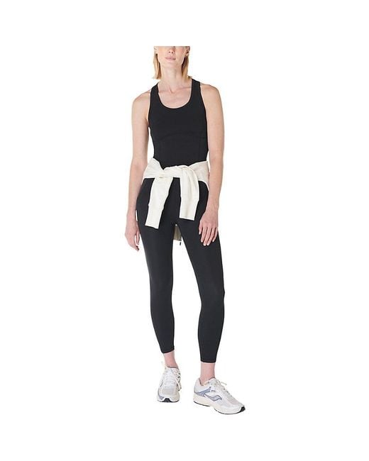 Sweaty Betty Black All Day 7/8 High-Rise Stretch-Jersey Leggings