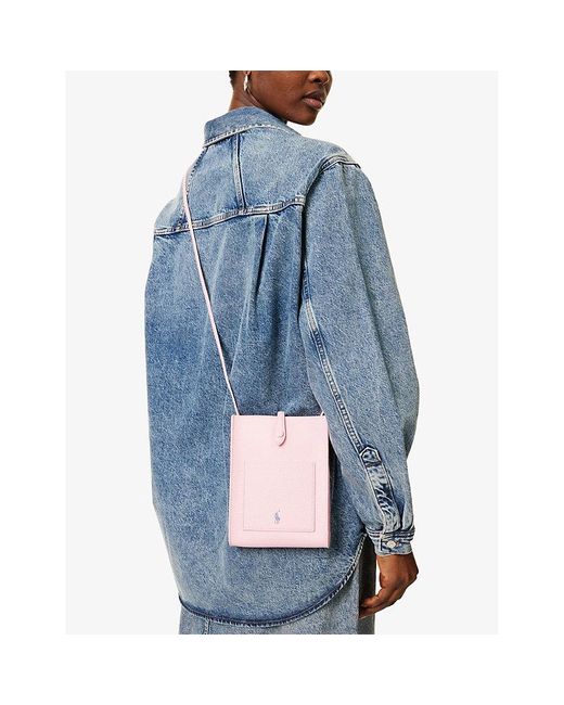【POLO RALPH LAUREN】Polo Play Leather Pocket Crossbody Polo Play Leather Pocket Crossbody for Women | Ralph Lauren® GI
