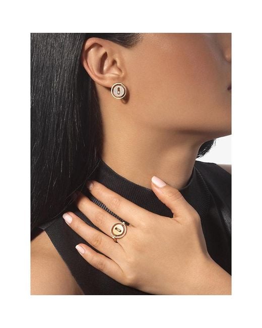 Messika Metallic Lucky Move 18Ct And 0.17Ct Diamond Ring