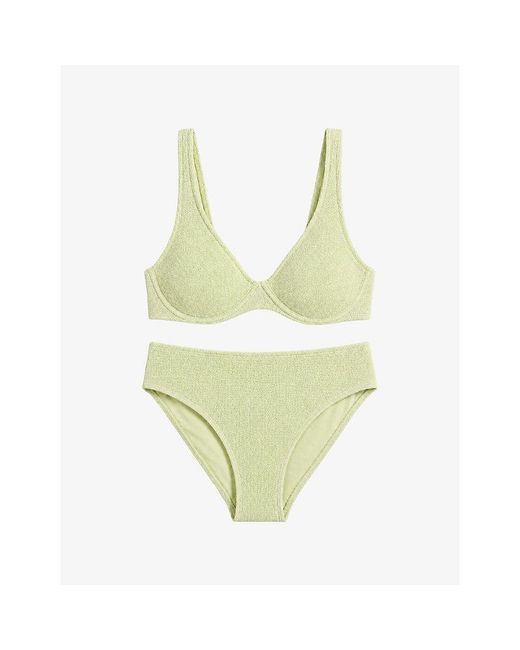 OMNES Green Bali Underwired Bikini Set