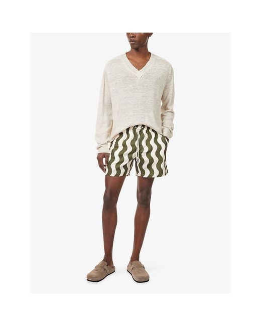 Oas Multicolor Waver Swim Shorts for men