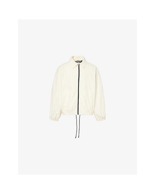 Jacquemus Natural Le Coupe-Vent Woven Jacket for men