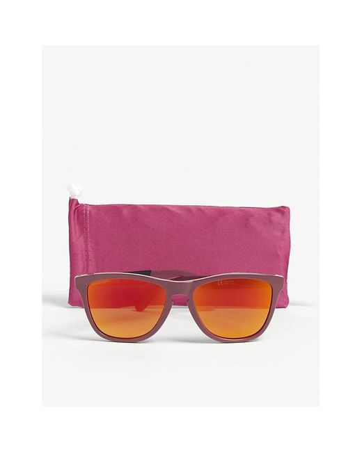 Oakley Pink Frogskins Mix Square-frame Sunglasses