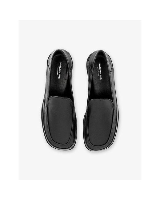 Vagabond Black Sammie Leather Loafers