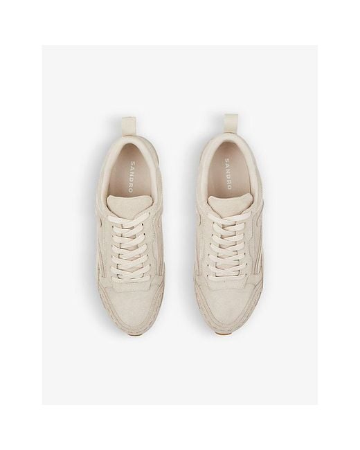 sandro flame trainers