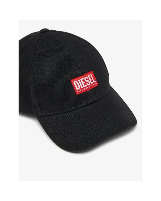 DIESEL Black Caps for men