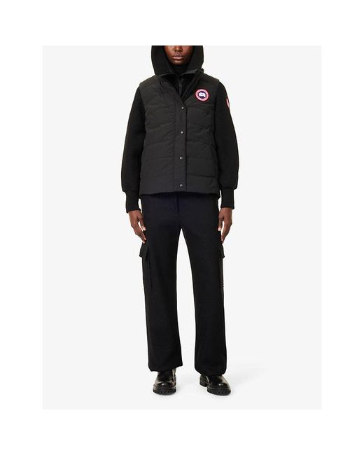 Canada Goose Black Freestyle Padded Slim-Fit Shell-Down Gilet