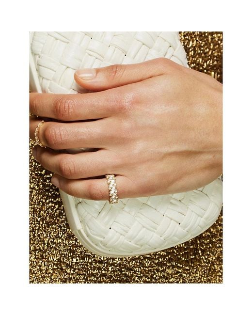 Suzanne Kalan Metallic Firework 18Ct And 2.33Ct Diamond Eternity Ring