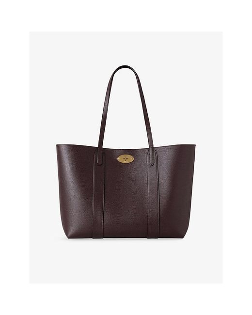 Mulberry Brown Bayswater Leather Tote Bag