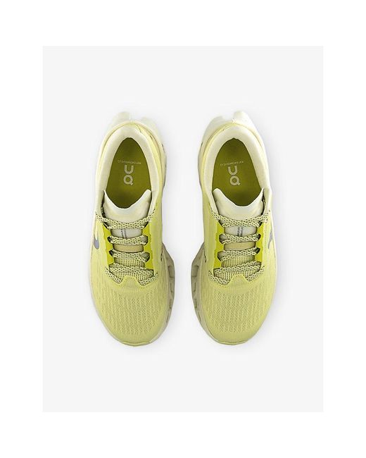 On Shoes Yellow Cloudmster 3 Mesh Trainers for men