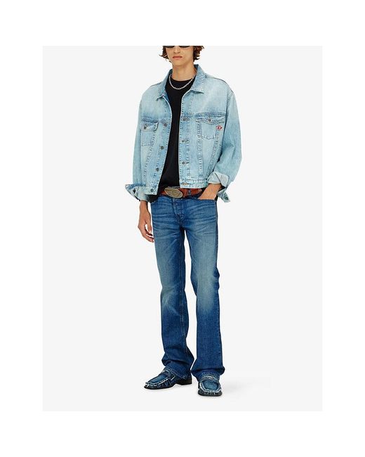 DIESEL Blue 2007 Zatiny Bootcut-Leg Denim Jeans for men