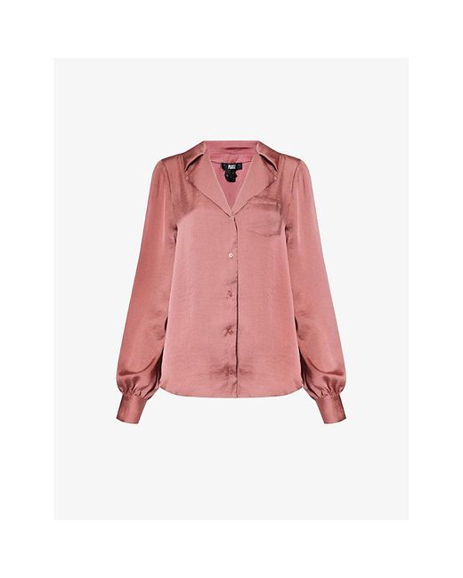 PAIGE Pink Caprina Patch-pocket Regular-fit Stretch-woven Jacket