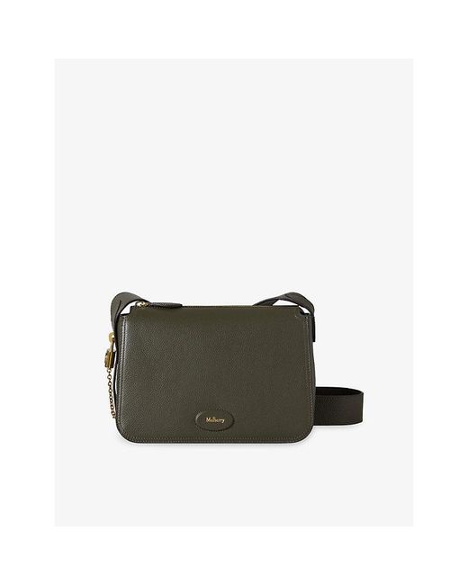 Mulberry Green Billie Small Leather Cross-Body Bag