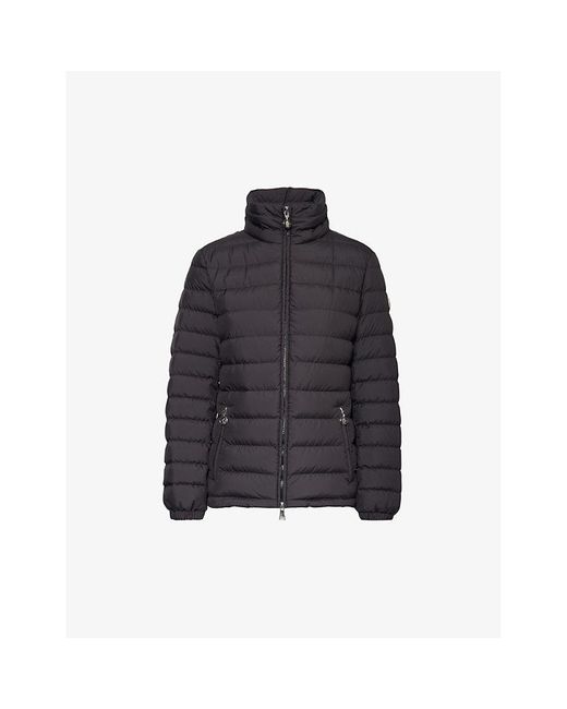 Moncler Blue Abderos Brand-patch Shell-down Jacket