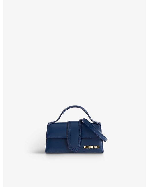 Jacquemus Blue Le Bambino Leather Top-handle Bag