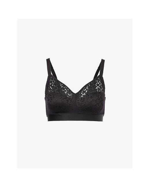 Chantelle Black Norah Comfort Non-Wired Support Bra