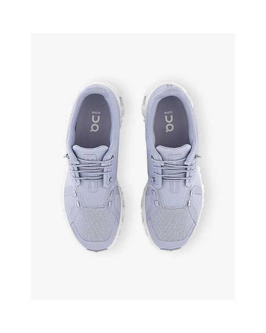 On Shoes White Cloud 6 Mesh Trainers
