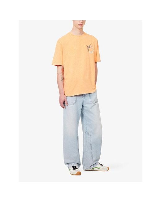 Loewe Blue X Paula's Ibiza Wide-Leg Denim Jeans for men