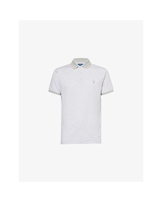 Polo Ralph Lauren Printed Custom Slim-Fit Cotton-Jersey Polo Shirt