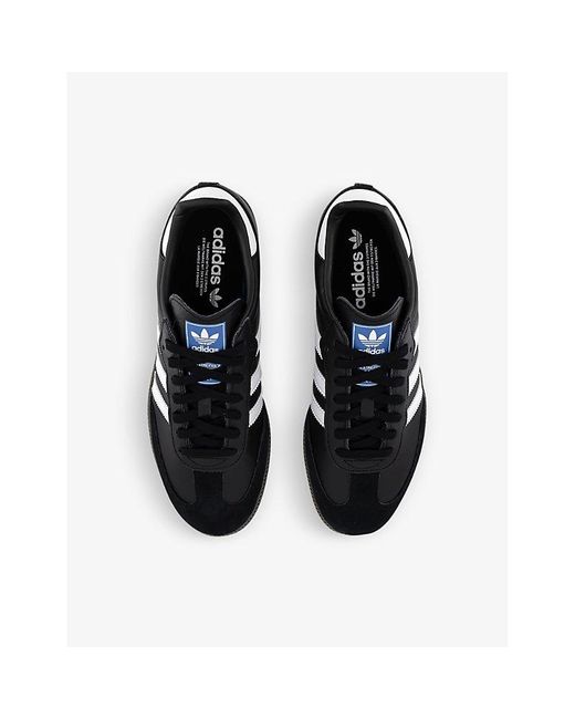 adidas samba white trainers
