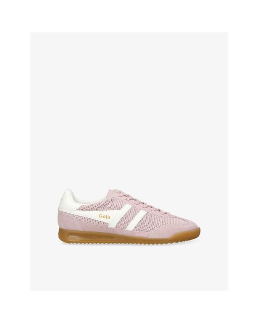 Gola Pink Tornado Zephyr Mesh Trainers