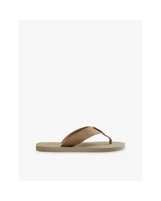 Havaianas Brown Urban Rubber Flip Flops