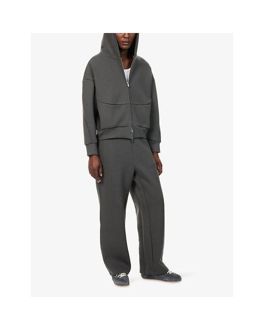 Seventh Brown V2 Panelled Cotton-Blend Hoody for men