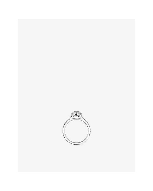 Messika White Jjoy 0.40Ct 18Ct And 0.75Ct Diamond Ring