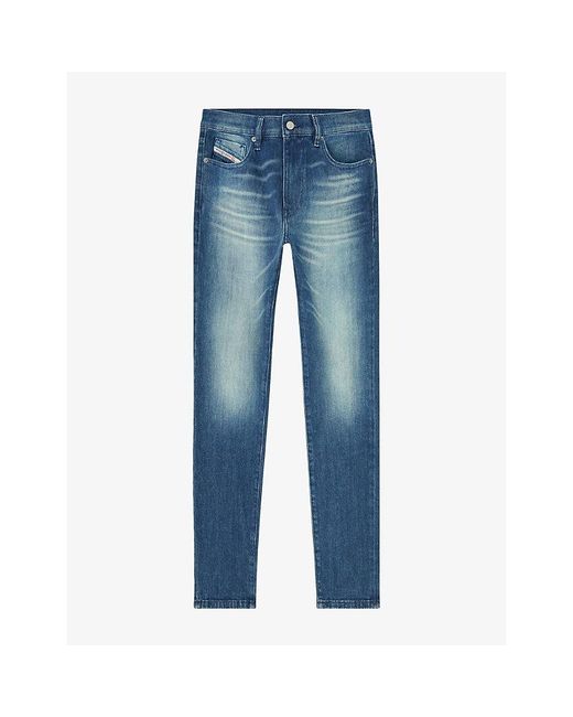 DIESEL Blue 2019 D-Strukt Slim-Leg Denim Jeans for men