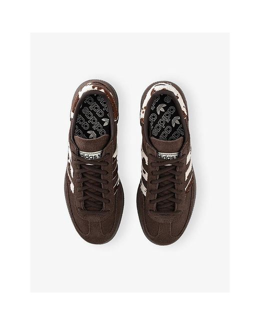 Adidas Brown Handball Spezial Suede Trainers
