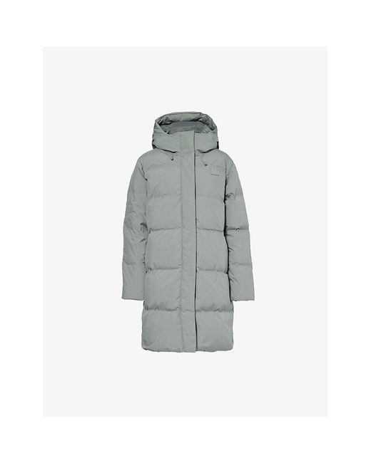 Holzweiler Gray Loen Quilted Ripstop Down Jacket