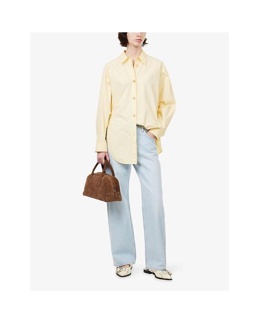 Citizens of Humanity Blue Lindz Easy Straight-Leg Denim Jeans