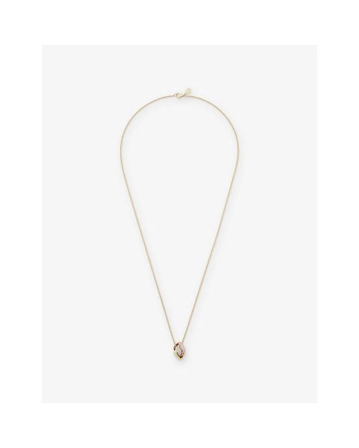 Cartier Metallic Trinity Cushion 18Ct And 1.15Ct Diamond Pendant Necklace