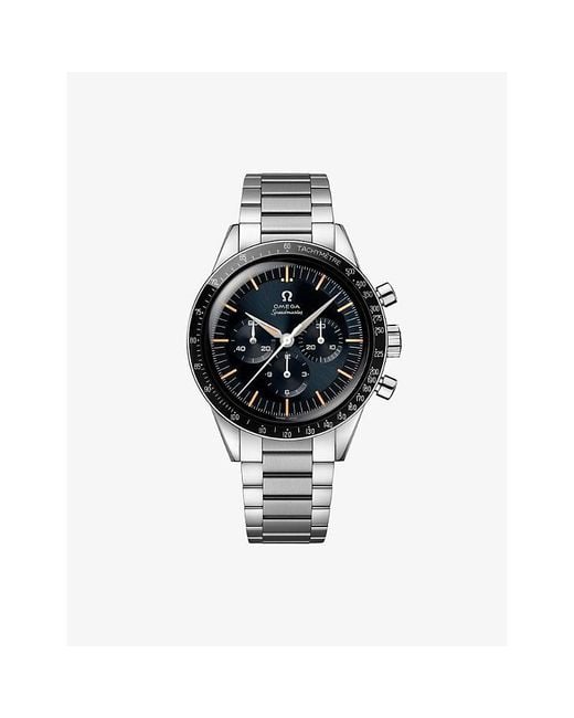 Omega Black Mens Blue for men