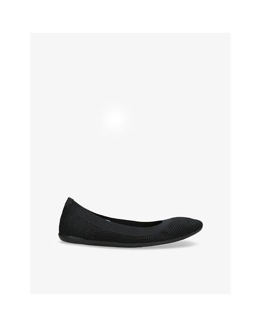ALLBIRDS Black Tree Breezer Woven Ballet Flats
