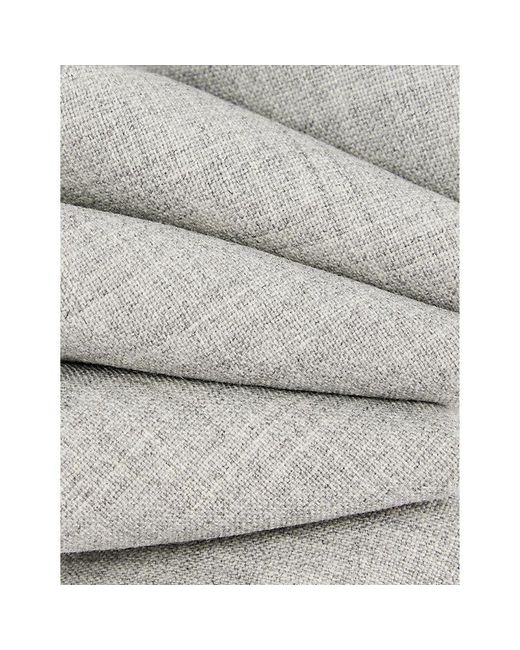 Eleventy Gray Narrow-blade Brand-tab Wool And Silk-blend Tie for men